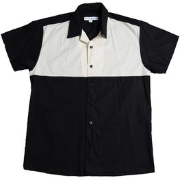 Shirt Keith black/white