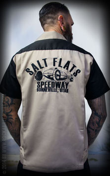 Bowling Shirt Salt Flats Speedway - schwarz