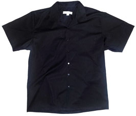 Classic Black Retro Bowling Shirt