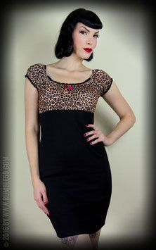 Carmenkleid Hot Leopard