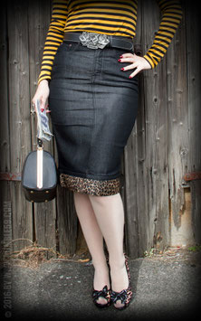 Perfect Jeans Pencil Skirt - schwarz