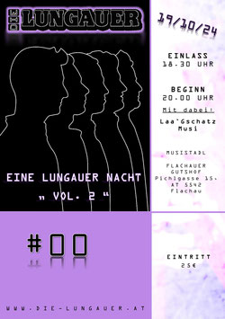 Ticket "EINE LUNGAUER NACHT - Vol. 2"