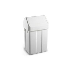 Cestino in plastica con Bascula litri 12