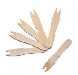 Forchettina Chips Legno di Betulla cm. 8,5