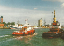 Ansichtskarte - Cuxhaven - Alter Hafen