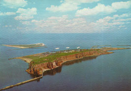Ansichtskarte - Helgoland - Luftaufnahme