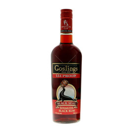 GOSLINGS BLACK SEAL 151 PROOF RUM 75,5% 0,7L