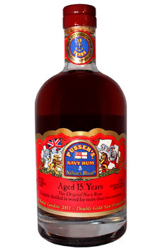 Pussers British Navy Rum 15 yo 40% 0,7l