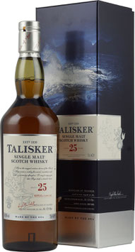 Talisker 25 år  Single Malt Whisky Skye 45,8%