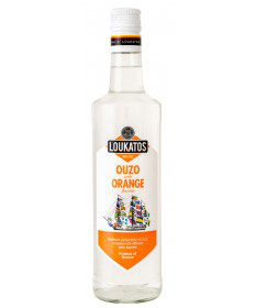 Ouzo Loukatos Orange 43% 0,7L