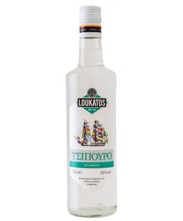 Tsipouro Loukatos med Anis 40% 0,7L