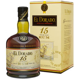 El Dorado 15 Years Old Special Reserve 43% Vol. 0,7 l + GB