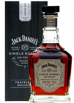 JACK DANIEL'S SINGLE BARREL 100 PROOF TENNESSEE WHISKEY 0,7L (50% VOL.)