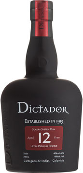 Dictador Solera Rum 12 YO 0,7l 40%