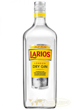 Larios Dry Gin 0,7 Liter (gul Label) 40% Alk.