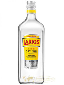 Larios Dry Gin 0,7 Liter (gul Label) 40% Alk.