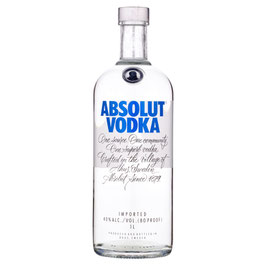 Absolut Vodka 1,0L (40% Vol.)