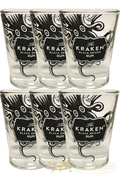 6 Kraken Shotglas