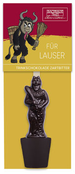 WH26 TRINKSCHOKOLADE KRAMPUS ZARTBITTER / Für Lauser blau