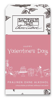 Happy Valentine's Day ... Pralinen ohne Alkohol 100g Box