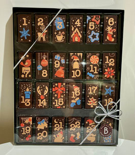 Adventkalender Zartbitter B 19x24,5x2cm