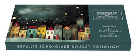 WH24 GF Nougat / Häuser blau