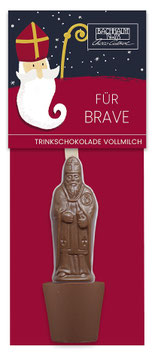 WH26 TRINKSCHOKO NIKOLAUS  VOLLMILCH / Für brave Rot