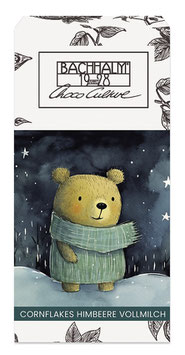 WH24 100g Schokoladeknusperflakes / Teddy blau