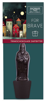 WH24 TRINKSCHOKO NIKOLAUS ZARTBITTER / Für brave blau