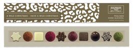 WH24 Wild 10er PRALINENSTANGE Ohne / Gold weiss