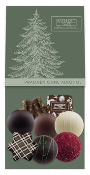 WH24 100g PRALINEN IM BEUTEL OHNE / Tannenbaum grün
