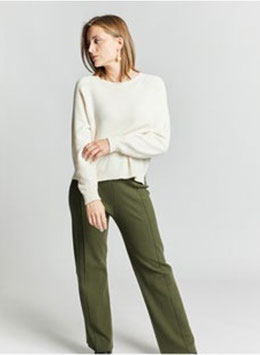 Pantalone con Riga - Militare