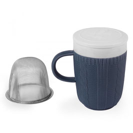 Mug égoiste bleu marine maison bourgeon