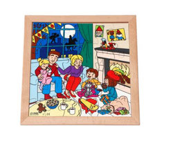 Puzzle Feierlichkeiten, Nikolaus Format: 28 x 28 cm, jeweils 36 Teile