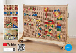 STEM Wandplatten Trolley 166 x 125 cm beidseitig