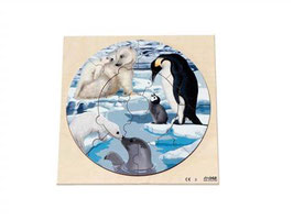 Relief Puzzle Serie ‘Wilde Tiere’