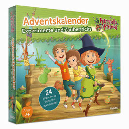 Franzis: Adventskalender Petronella Apfelmus, 24 Experimente & Zaubertricks, ab 7+