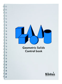 Geometric Solids Control Book (ENGLISCHE VERSION)