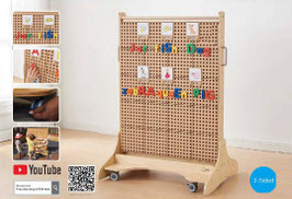STEM Wandplatten Trolley 86 x 125 cm beidseitig