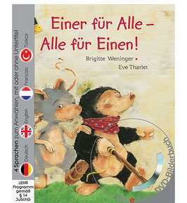 EINER FÜR ALLE - ALLE FÜR EINEN! (BILDERBUCH MIT DVD)