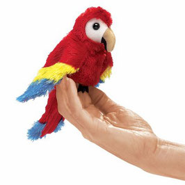 Folkmanis Fingerpuppe mini Papagei