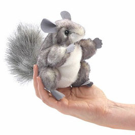 Folkmanis Fingerpuppe mini Chinchilla