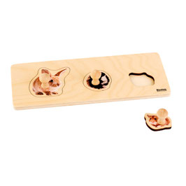 Kleinkind Puzzle - 3 Nagetiere