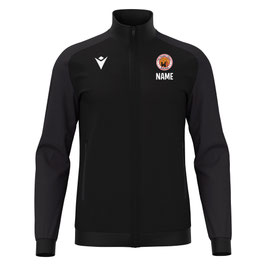 MACRON Anubis Trainingsjacke Schwarz mit TuS Zülpich Logo und Wunschname