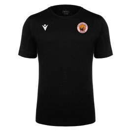 MACRON Boost Eco T-Shirt schwarz mit TuS Zülpich Logo und Wunschname