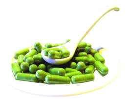 Bio Moringa Vital Kapseln 500 mg - vegan - Blattpulver Ayurveda Rohkost Qualität - ohne Zusatzstoffe