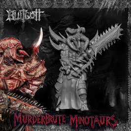 MURDERBRUTE MINOTAUR WITH WARMACHINE CHAINSAW