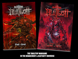 KINGS OF CARNAGE BUNDLE - Battle Bible & Legions of Metal - Rulebooks (ENGLISH) - Hard Cover