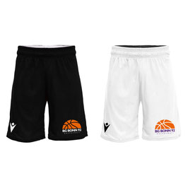 MACRON Denver Hero Wendeshorts schwarz/weiß mit BG Bonn Logo