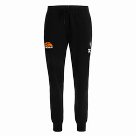 MACRON Cymbal DAMEN-Sweatpants schwarz mit kleinem BG Bonn Logo und Initialen